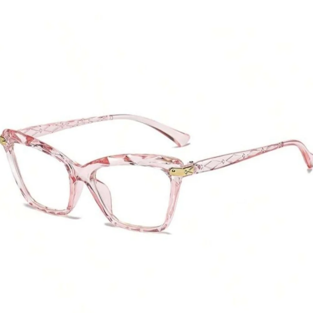 NEW Pink Crystal Fashion Glasses